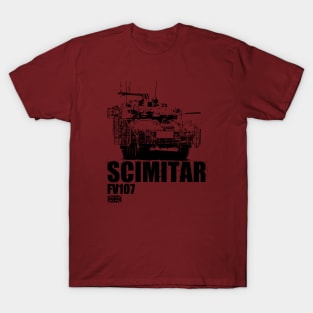 FV107 Scimitar Tank T-Shirt